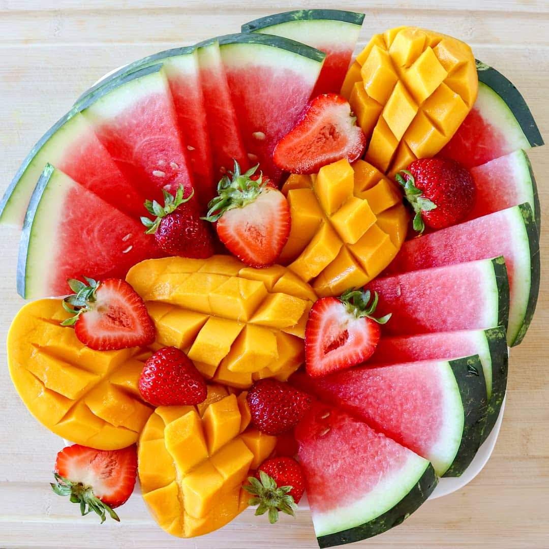 Fresh plant-based dish